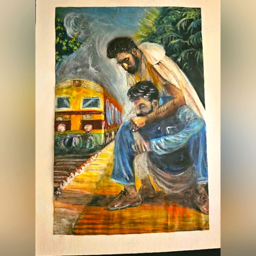 The Fair well -portrait by Joseph Maltz